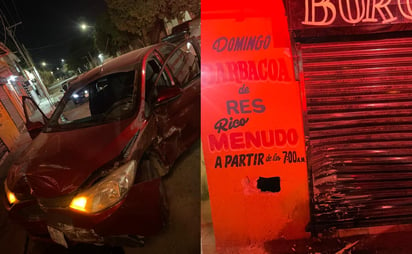 Accidente en colonia Nueva Jerusalén en Gómez Palacio.