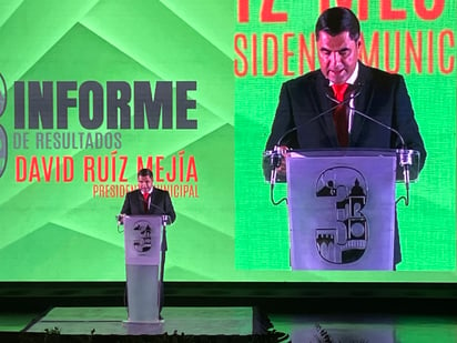 Tercer y último Informe de Gobierno de David Ruíz Mejía, alcalde de San Pedro (EL SIGLO DE TORREÓN) 