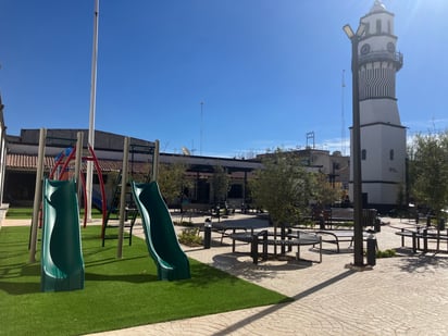 Inauguran Plaza del Reloj en San Pedro cuya inversión se anunció en 7 MDP