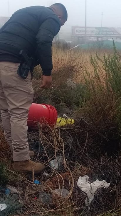 Al lugar acudieron tres elementos del primer turno de la Policía Civil de la Secretaría de Seguridad Pública. (ESPECIAL)