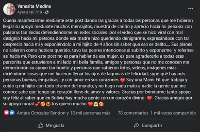 (FACEBOOK/VANESITA MEDINA) 