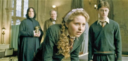  Jessie Cave en una escena de Harry Potter como Lavender Brown. (Cortesía)