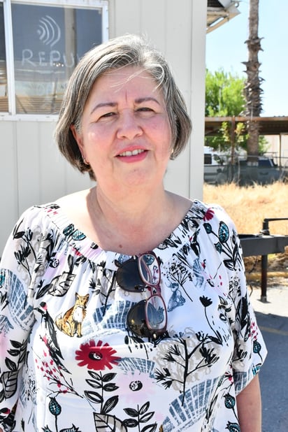 María Esther Sotelo, coordinadora de la organización de defensa de vehículos americanos Identifi-k-te.