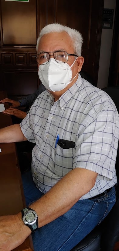 Doctor Arturo González, director de Salud Pública Municipal.