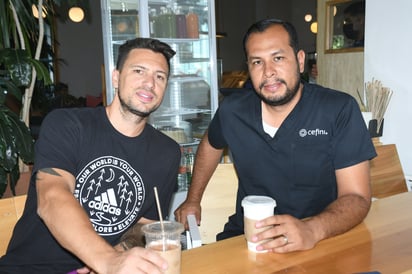 Leo Silverii y Víctor Ramírez (EL SIGLO DE TORREÓN/FERNANDO COMPEÁN) 