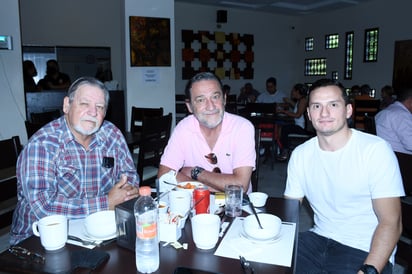 César Cepeda, Rodolfo Cepeda y Daniel Martínez (EL SIGLO DE TORREÓN/FERNANDO COMPEÁN) 