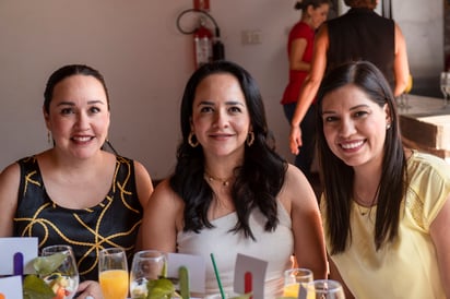 Angélica Quintero, Valeria Quiroga y Sandra Fernández. (FOTO: ERICK SOTOMAYOR)