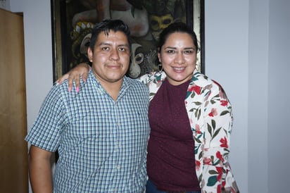 Edgar Delgado y Nancy Salazar.