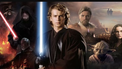 Imagen promocional de la película Star Wars: Episodio III: La venganza de los Sith.