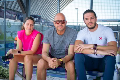 Mariana Recio, Agustin Castro y Juan Carlos De la Torre.