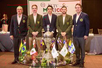 José Luis Vázquez, Homero Toledo, José Antonio Safa, Andrey Suárez y Fernando Lemmenmeyer (ERICK SOTOMAYOR) 