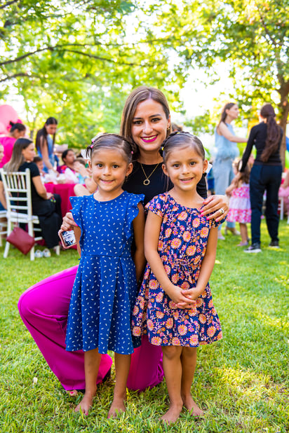 Eloisa con sus hijas Ana Pau y Ana Sofi (EL SIGLO DE TORREÓN/ERICK SOTOMAYOR) 