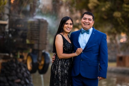 Ana Karen Márquez Aguilar y Luis Carlos Contreras Rangel (EL SIGLO DE TORREÓN/ERICK SOTOMAYOR)
