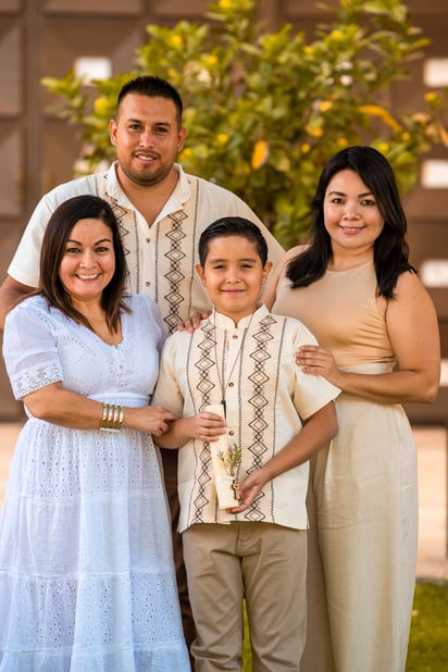 Juanis Vargas Bueno, José Alberto Maldonado Sánchez, Iker Alberto Maldonado Salas y Jessica Marlene Salas Vargas (EL SIGLO DE TORREÓN/ERICK SOTOMAYOR) 