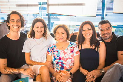 Diego, Karla, Josefina, Jessica y Rogelio (EL SIGLO DE TORREÓN/ERICK SOTOMAYOR) 