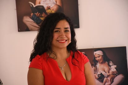 Silka Guerrero, doula y miembro de la fundación Nacer Libre. (Foto: FERNANDO COMPEÁN / EL SIGLO DE TORREÓN)
