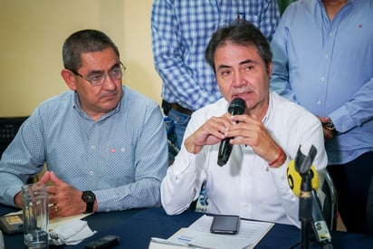 Carlos González Silva, presidente de la Canacintra Torreón y vocero del GEL. (Foto: EDIE RUIZ / EL SIGLO DE TORREÓN)