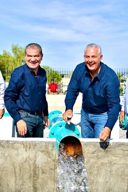 Se entregó un nuevo pozo de agua potable en Torreón, se ubica en la colonia Ciudad Nazas. (EL SIGLO DE TORREÓN)