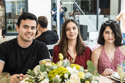 Andrés, Valeria y Alejandra Escalante (EL SIGLO DE TORREÓN/ERICK SOTOMAYOR) 