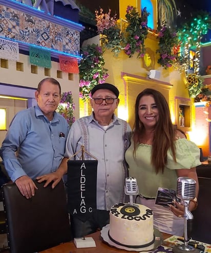 Demetrio Moreno, Alejandro Rodríguez y Jacquelin Villarreal,
fundadores de ALDELAG.