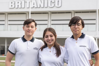 Brayan Carmona, Allison Rodríguez y Abimael Pérez (EL SIGLO DE TORREÓN/ERICK SOTOMAYOR)