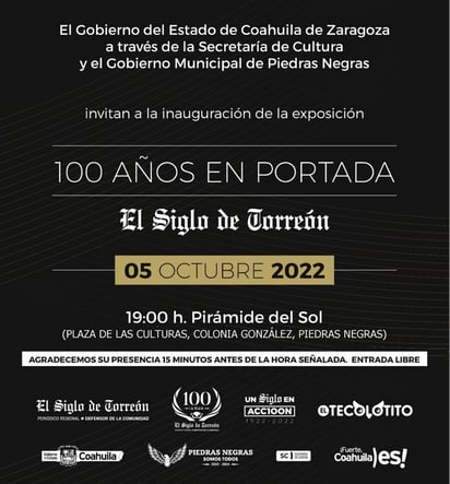 La exposición ha estado en Torreón, Saltillo, Monclova y concluye en Piedras Negras.