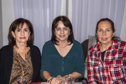 Lilia Martínez, Maribel Martínez y Belinda Doley (EL SIGLO DE TORREÓN/ERICK SOTOMAYOR)