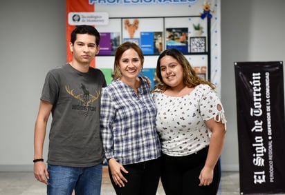 Javier Emiliano Padilla, Cecy Padilla y Ximena Soto (EL SIGLO DE TORREÓN/ERICK SOTOMAYOR) 