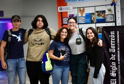 Luis Ramírez, Moisés García, Ale Sabag, Sofía García y Lily Sosa (EL SIGLO DE TORREÓN/ERICK SOTOMAYOR) 