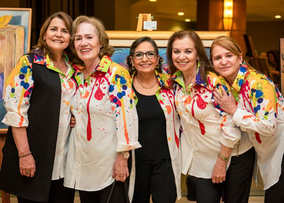 Jazmín, Lupita, Estelita, Azucena y Angélica (EL SIGLO DE TORREÓN/ERICK SOTOMAYOR)