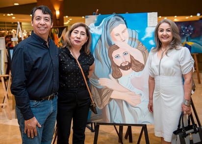 Luis Martínez, Teresita Rodríguez y Hortencia Palma (EL SIGLO DE TORREÓN/ERICK SOTOMAYOR)