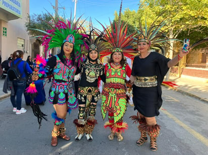 La Danza Azteca de Lerdo fue parte de esta tradición religiosa (EL SIGLO DE TORREÓN/DANIELA CERVANTES)