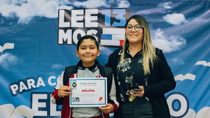 José Carlos Castro Medina se mostró entusiasmado al obtener el primer lugar de la categoría Secundaria. (PAMELA FLORES)