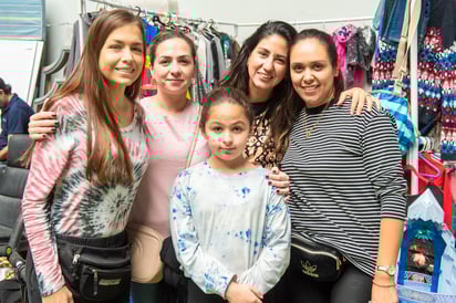 Anabel Allegre, Laura García, Natalia Viesca, Sofía Rodríguez y Bárbara Meza (EL SIGLO DE TORREÓN/ERICK SOTOMAYOR)
