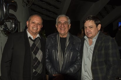 Rafael Cortés, Rafael Díaz y Manolo Ibarrola (EL SIGLO DE TORREÓN/ERICK SOTOMAYOR)