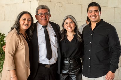 Natalia Muñoz, José Muñoz, Alejandra Muñoz y José de la Garza (EL SIGLO DE TORREÓN/ERICK SOTOMAYOR)