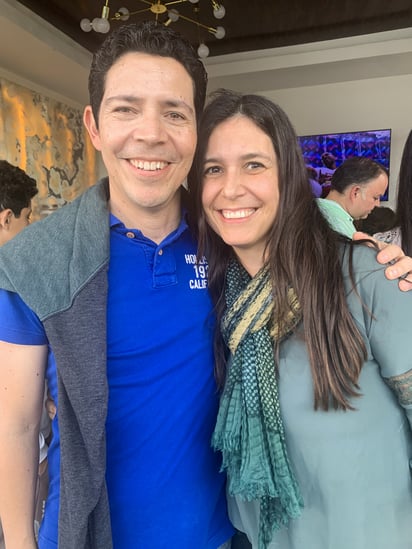 Carlos Saenz y Eneritz Gorostidi (EL SIGLO DE TORREÓN)