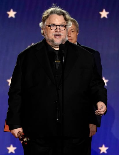 Película animada. Guillermo del Toro consigue otro premio con Pinocchio.