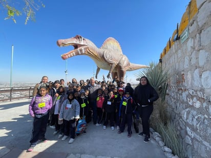 La exposición de Dinosaurios es un proyecto itinerante que el Museo del Desierto comenzó hace 15 años. (Foto: ANGÉLICA SANDOVAL / EL SIGLO DE TORREÓN)