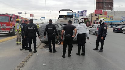 Una pareja de la tercera edad resultó lesionada. (EL SIGLO DE TORREÓN)