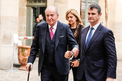 Entre los invitados de esta ceremonia se encuentran, entre otros, el rey emérito Juan Carlos de Borbón y su hija Cristina. (EFE)