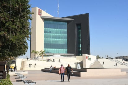 La unidad aún se encuentra dentro de las instalaciones de la presidencia municipal de Torreón, en el primer piso. (EL SIGLO DE TORREÓN)