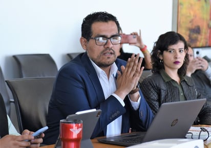 El director del Implan, José Antonio Ramírez Reyes, detalló el contenido del Plan Director. (EL SIGLO DE TORREÓN)