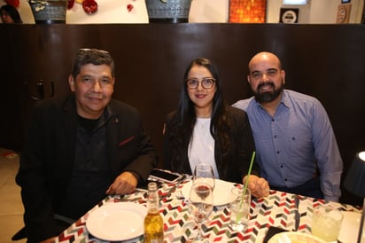 César, Ivette y Raymundo (EL SIGLO DE TORREÓN/VAYRON INFANTE) 