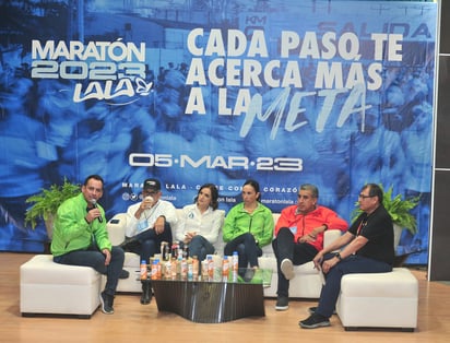 Los miembros del comité organizador del Maratón Lala, hablaron ayer sobre diferentes aspectos de la edición 34 de la competencia.