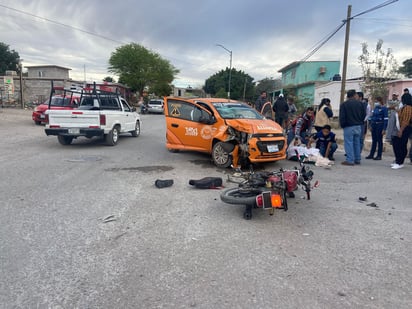 El accidente ocurrió durante la mañana de este sábado en el ejido Las Huertas de la ciudad de Gómez Palacio. (EL SIGLO DE TORREÓN)