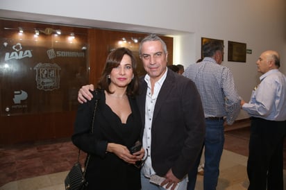 Sandra González y Alberto Villarreal.