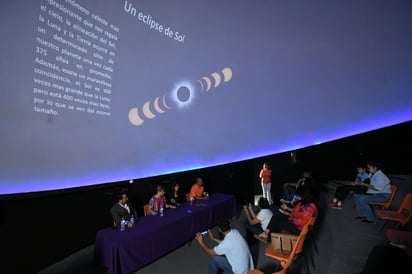 Desde el Planetarium Torreón la NASA transmitirá en vivo el Eclipse Solar de 2024. (EL SIGLO DE TORREÓN)