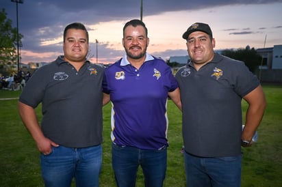 César Quiñones, Édgar Siller y Lalo Salgado (EL SIGLO DE TORREÓN/EDDIE RUIZ)