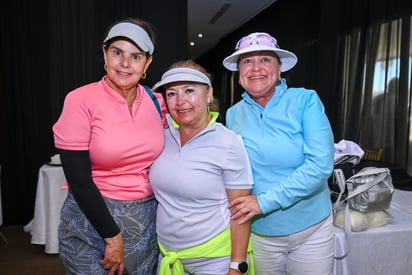 Lilia Sandoval, Diana Banda y Gaby Regalado.